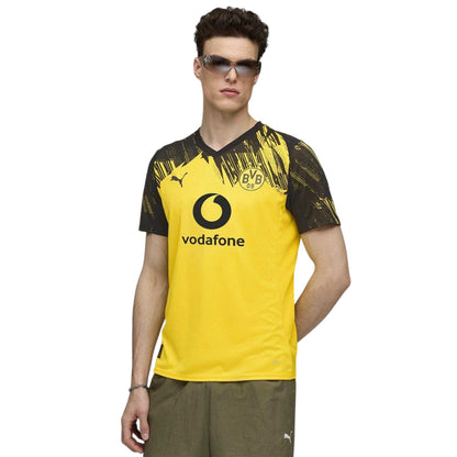 Yellow-Black - Lifestyle - Borussia Dortmund Mens 2025-26 Short-Sleeved Home Jersey