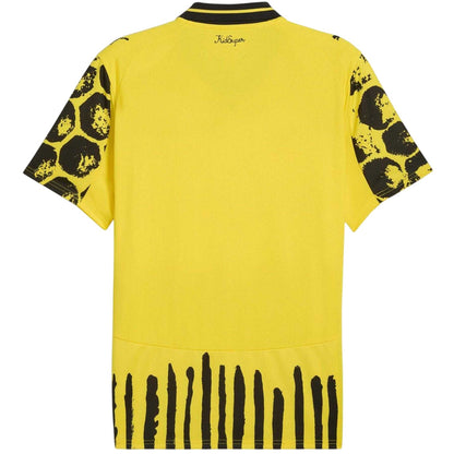 Yellow-Black - Back - Borussia Dortmund Mens Puma x KidSuper 25-26 Football Shirt