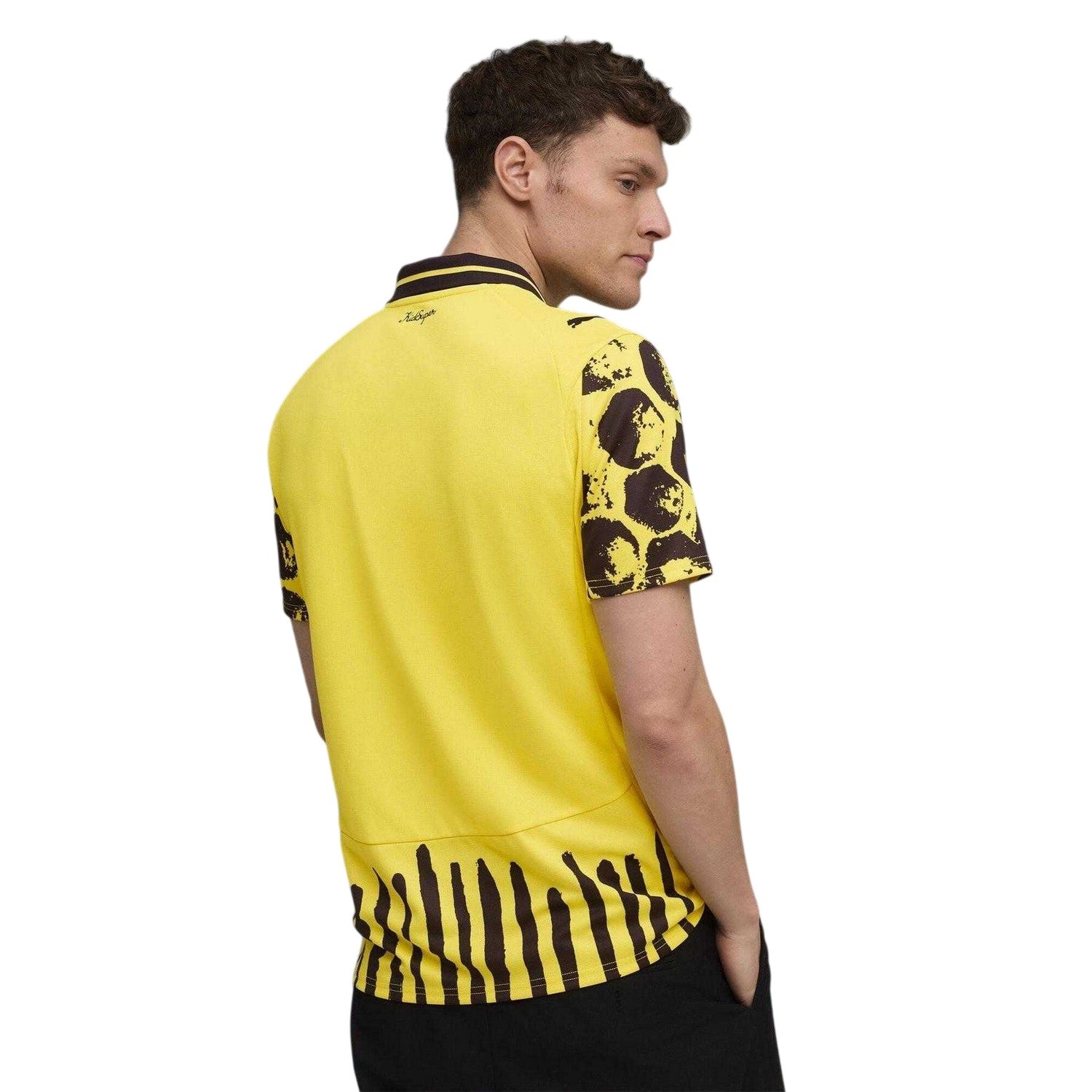 Yellow-Black - Side - Borussia Dortmund Mens Puma x KidSuper 25-26 Football Shirt