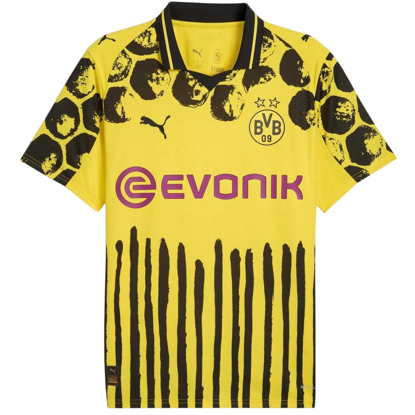 Yellow-Black - Front - Borussia Dortmund Mens Puma x KidSuper 25-26 Football Shirt