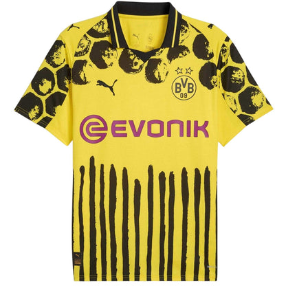 Yellow-Black - Front - Borussia Dortmund Mens Puma x KidSuper 25-26 Football Shirt