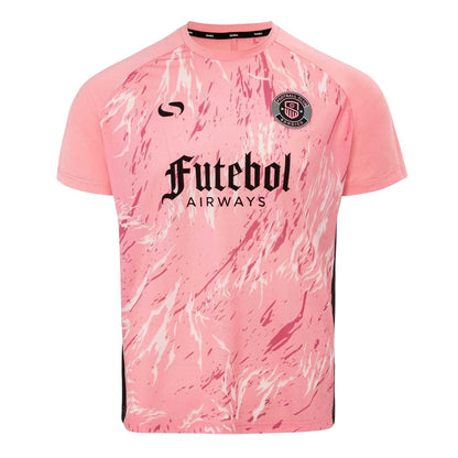 Pink - Front - Sondico Mens Football Jersey