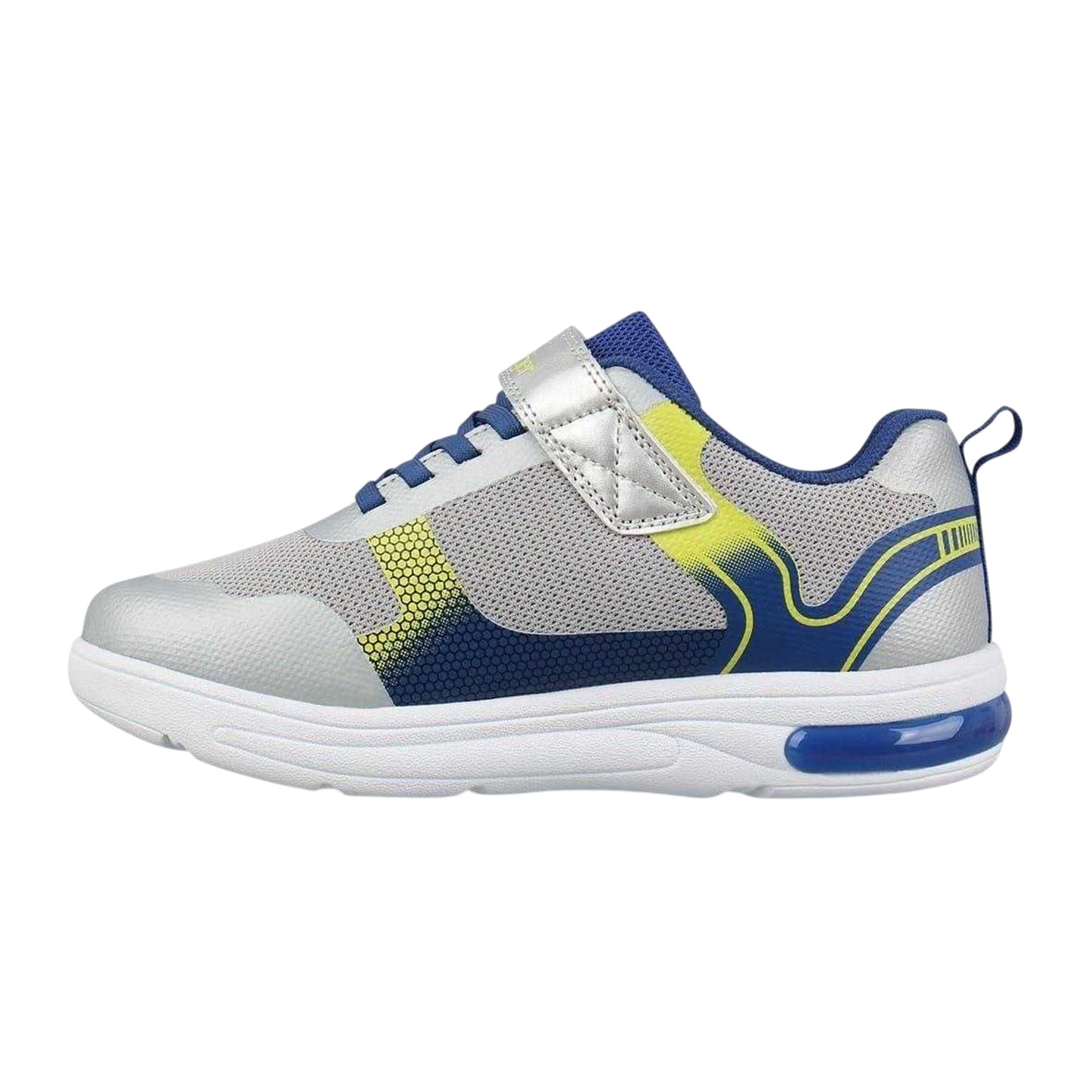 Silver-Blue - Back - Slazenger Childrens-Kids Go 2.0 Light Up Trainers