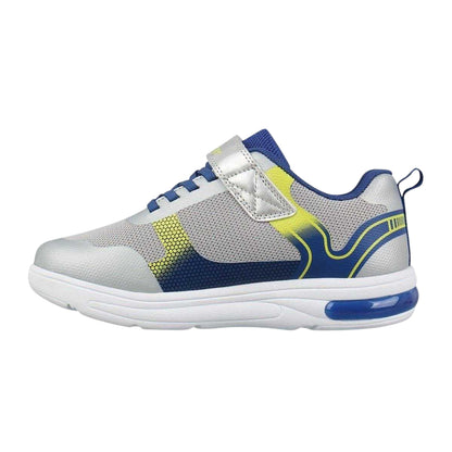 Silver-Blue - Back - Slazenger Childrens-Kids Go 2.0 Light Up Trainers