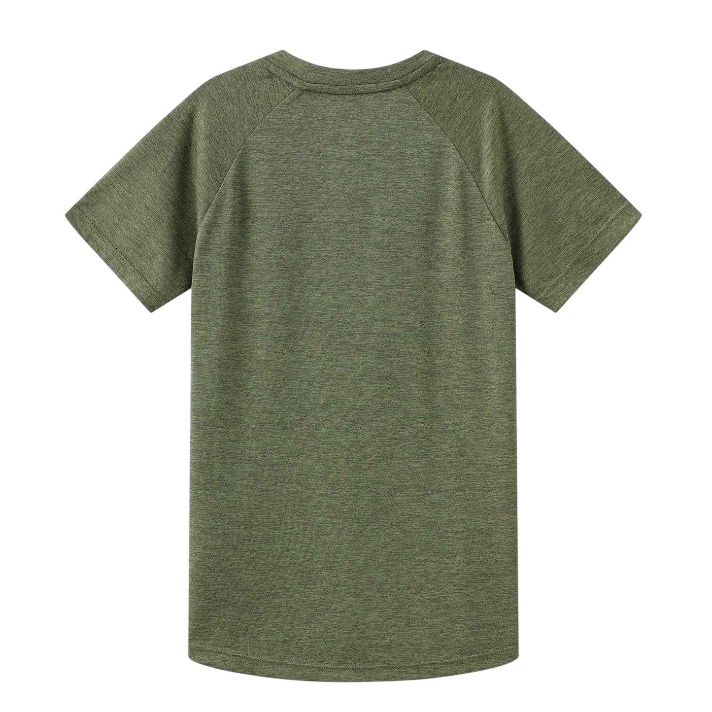 Khaki Marl - Back - Everlast Childrens-Kids Flex Logo T-Shirt