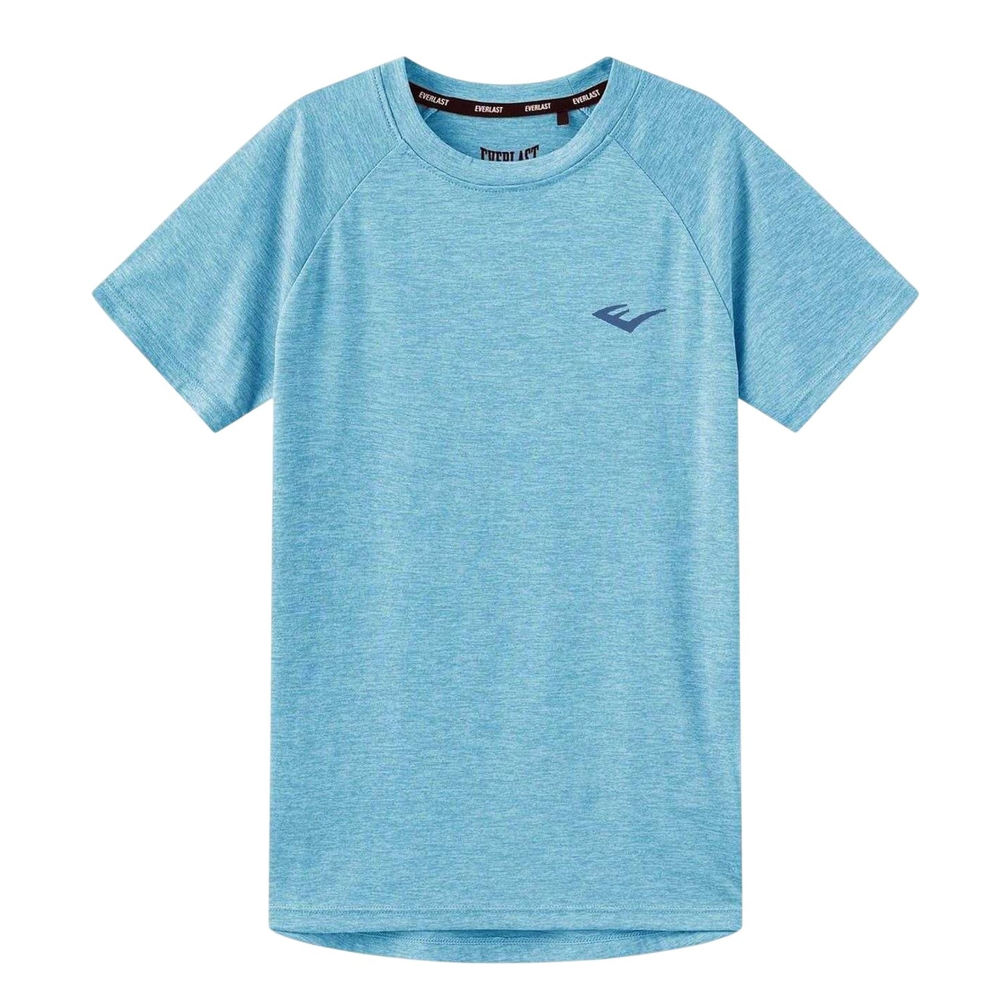 Light Blue Marl - Front - Everlast Childrens-Kids Flex Logo T-Shirt
