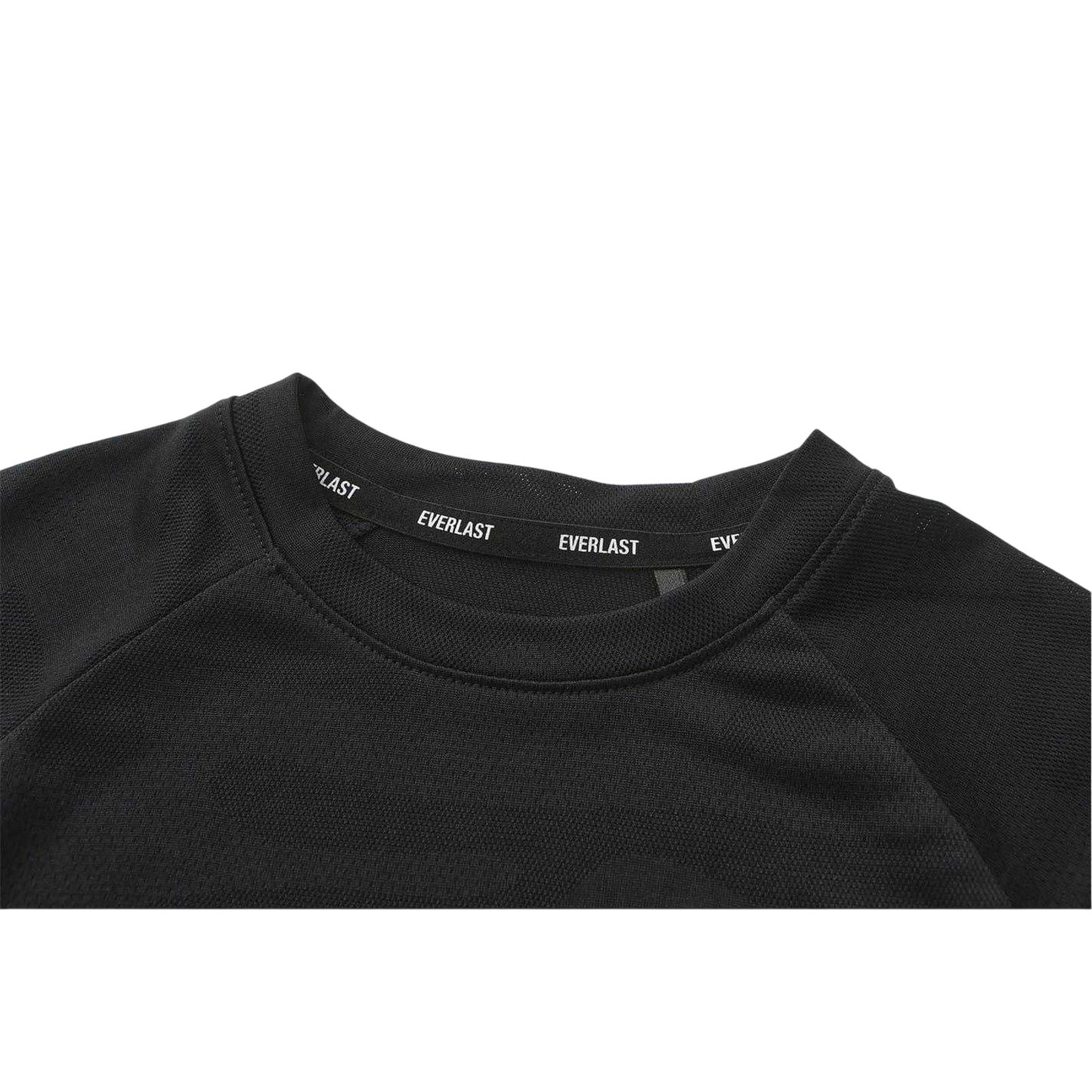 Black - Side - Everlast Childrens-Kids Flex Logo T-Shirt