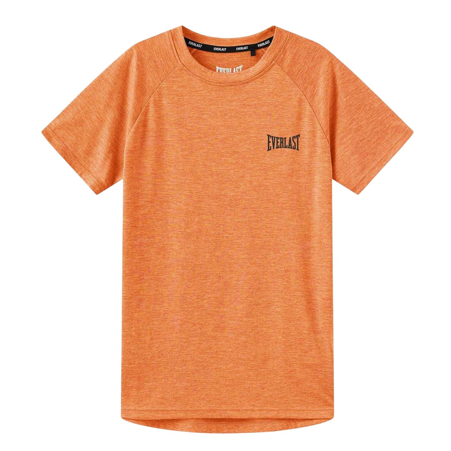 Orange - Front - Everlast Childrens-Kids Flex Logo T-Shirt