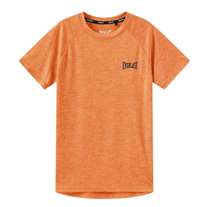 Orange - Front - Everlast Childrens-Kids Flex Logo T-Shirt