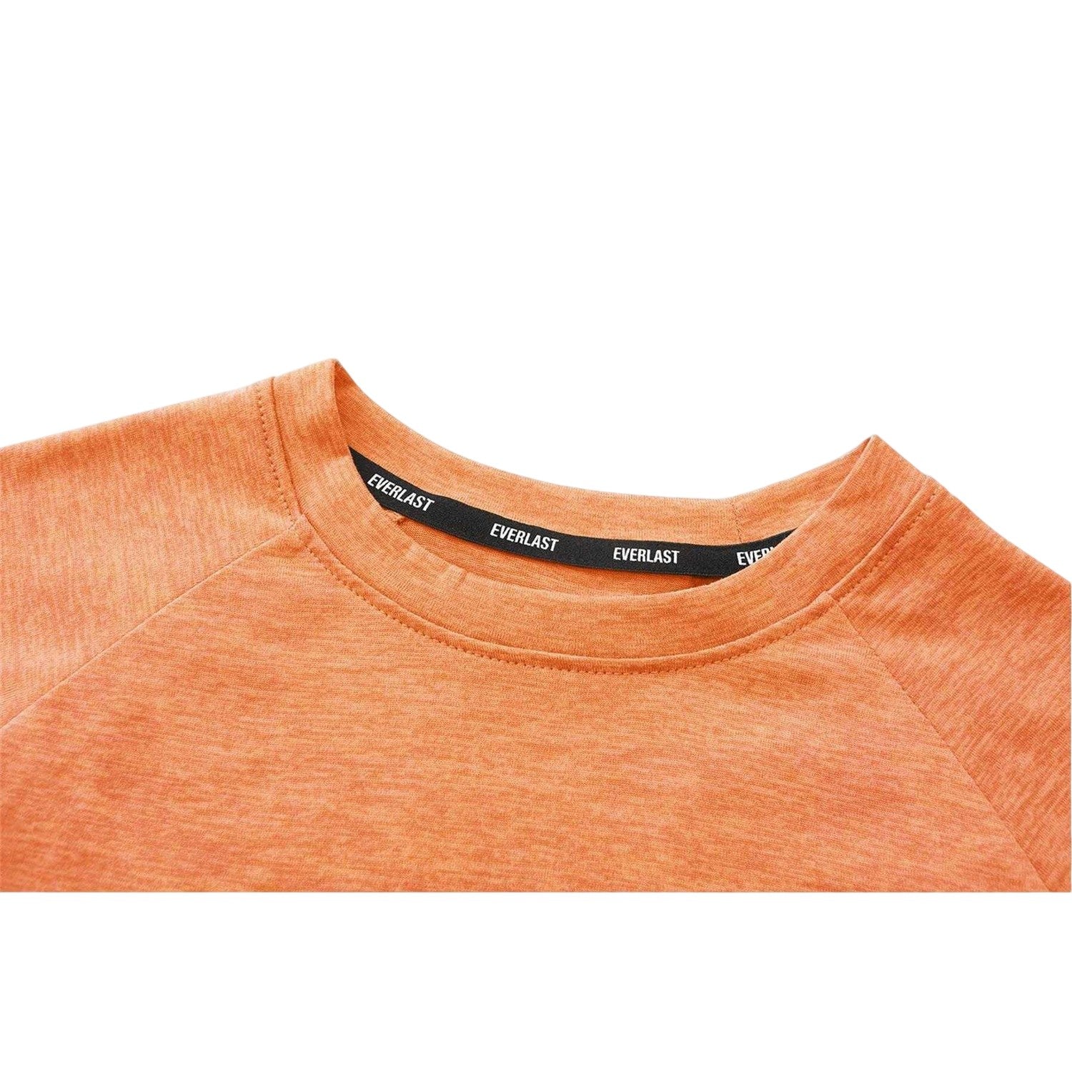 Orange - Side - Everlast Childrens-Kids Flex Logo T-Shirt