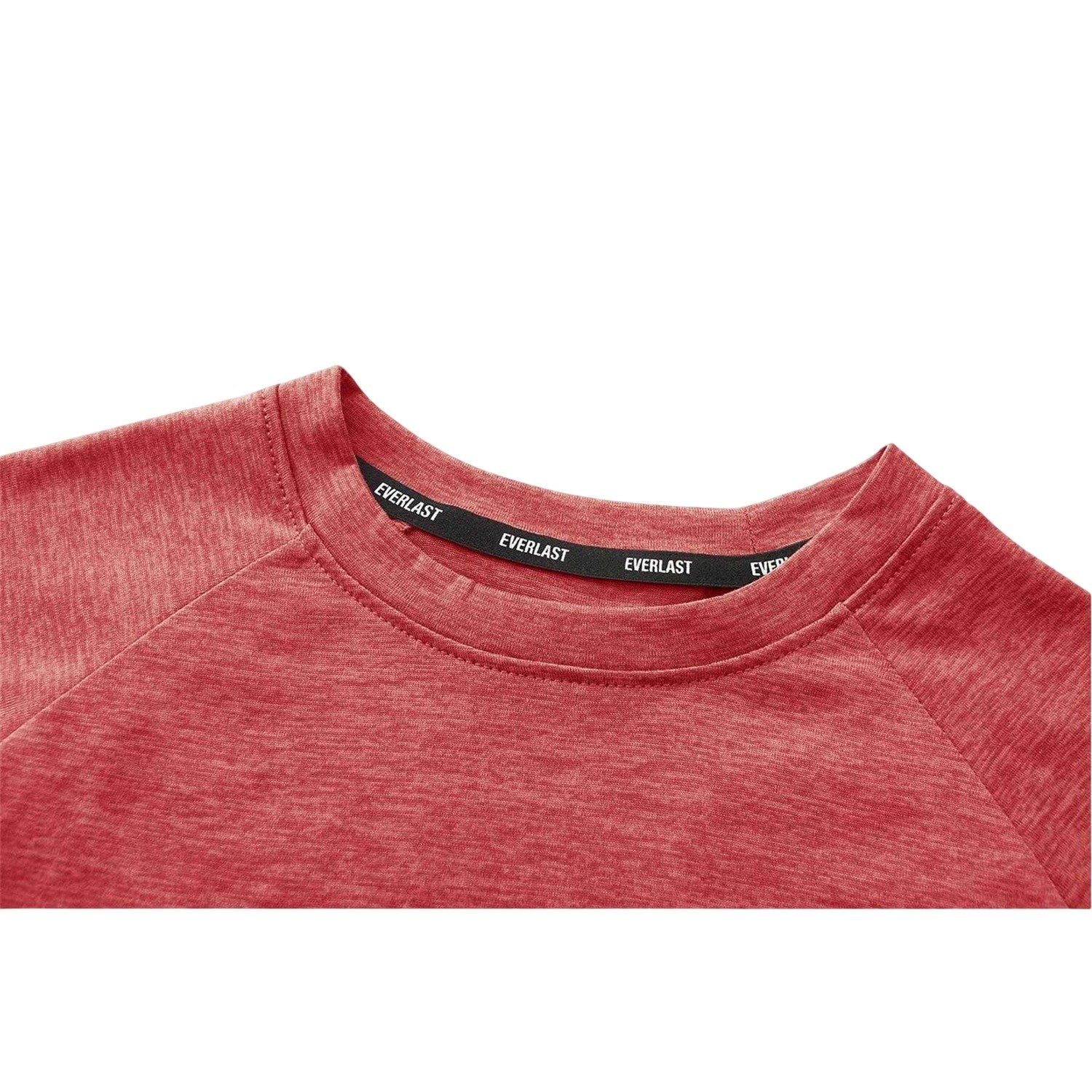 Red Marl - Side - Everlast Childrens-Kids Flex Logo T-Shirt
