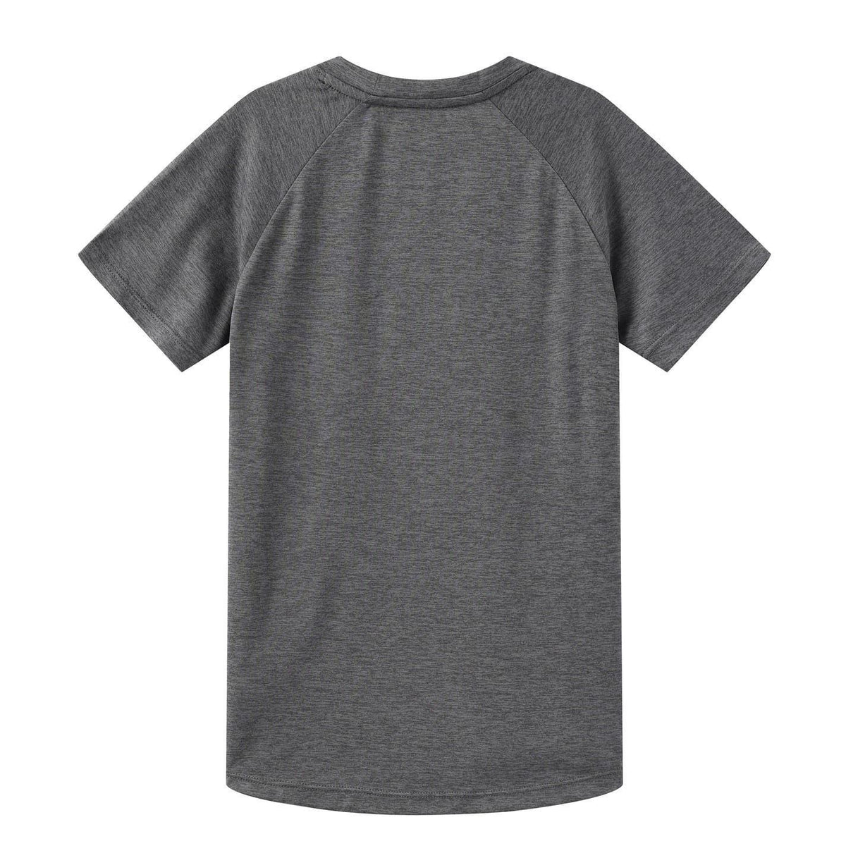 Charcoal Marl - Back - Everlast Childrens-Kids Flex Logo T-Shirt