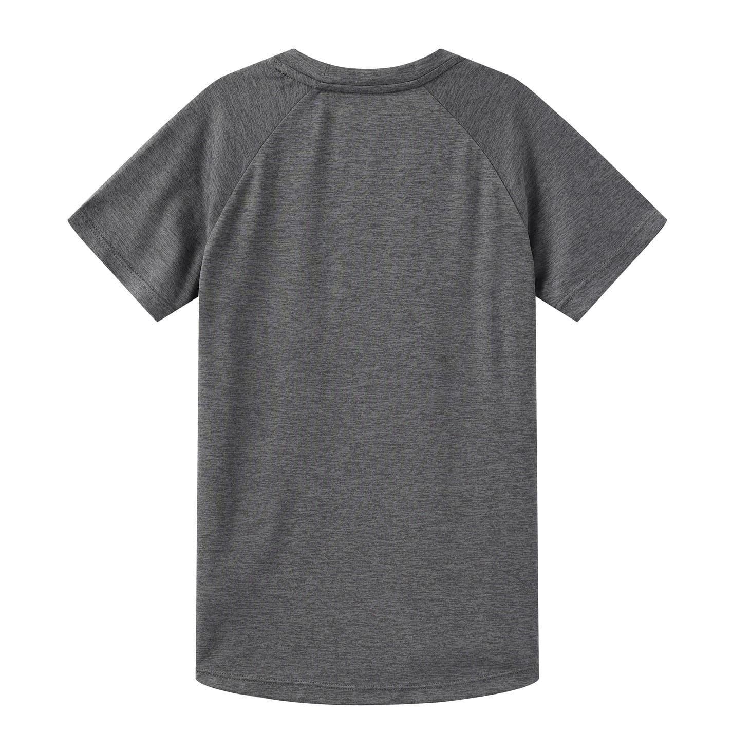 Charcoal Marl - Back - Everlast Childrens-Kids Flex Logo T-Shirt