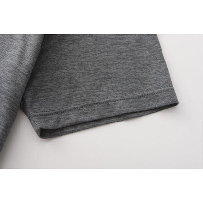 Charcoal Marl - Pack Shot - Everlast Childrens-Kids Flex Logo T-Shirt