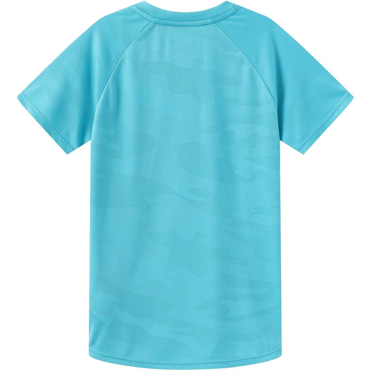 Cyan - Back - Everlast Childrens-Kids Flex Logo T-Shirt