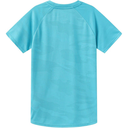 Cyan - Back - Everlast Childrens-Kids Flex Logo T-Shirt