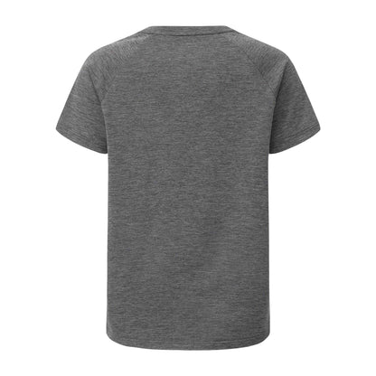 Charcoal Marl Marl - Back - Everlast Childrens-Kids Flex Logo T-Shirt