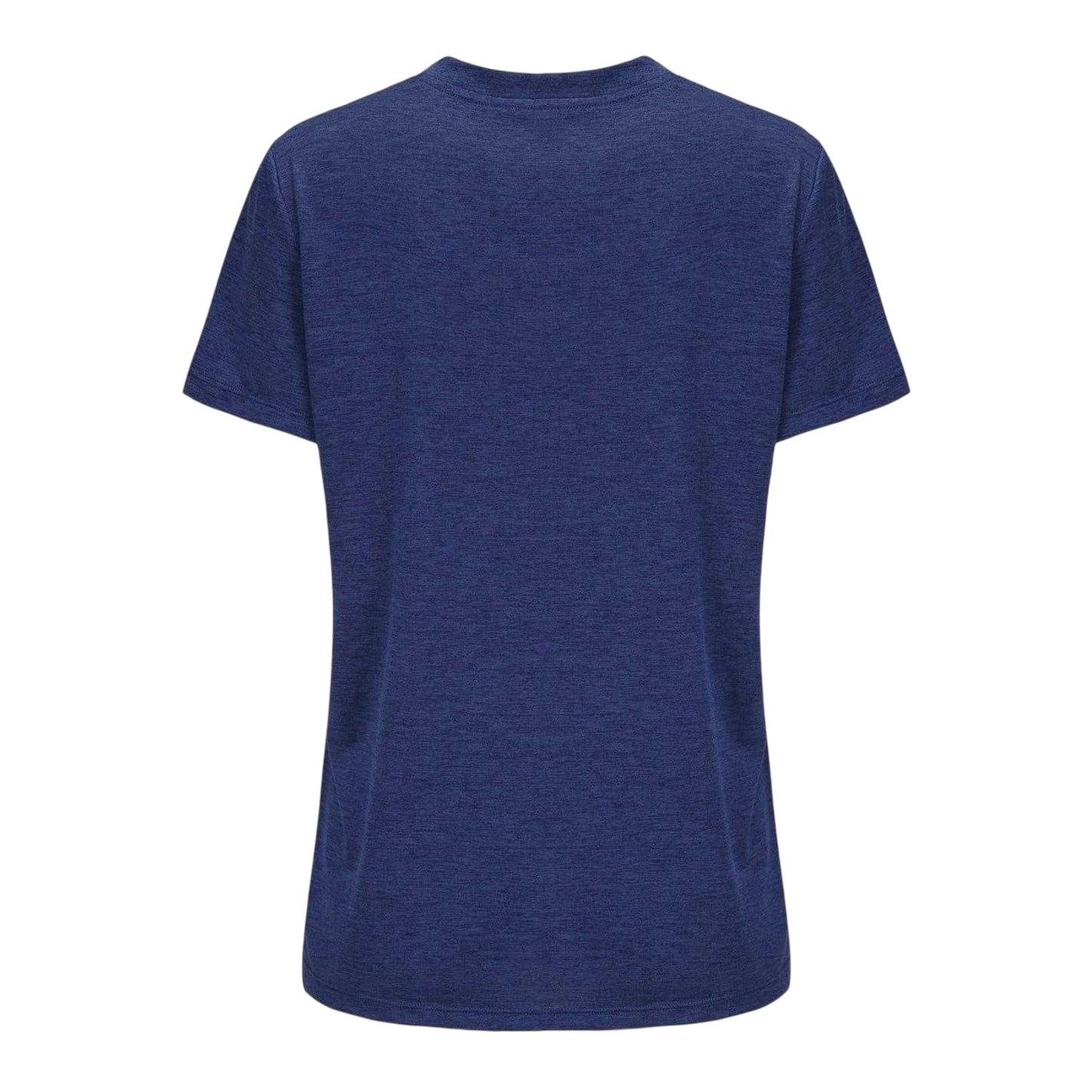 Navy - Back - USA Pro Womens-Ladies Plain V Neck T-Shirt
