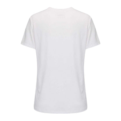 White - Back - USA Pro Womens-Ladies Plain V Neck T-Shirt