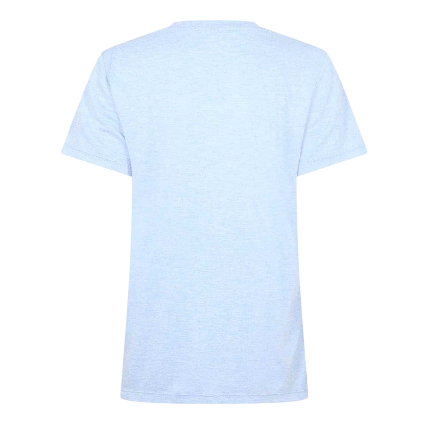 Brunnera Blue - Back - USA Pro Womens-Ladies Plain V Neck T-Shirt