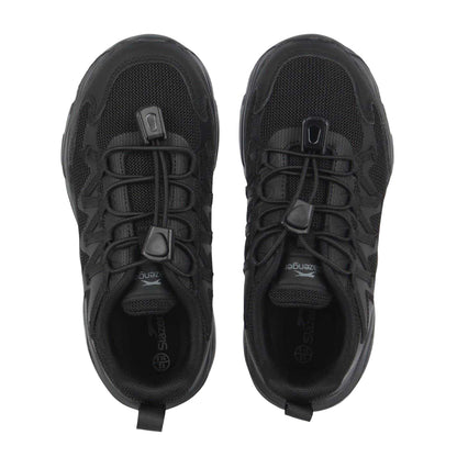 Black - Lifestyle - Slazenger Childrens-Kids Chunky Heel Trainers