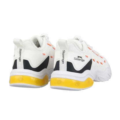 White - Back - Slazenger Childrens-Kids Chunky Heel Trainers