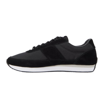Black - Back - Farah Mens Darton Dual Fabric Trainers