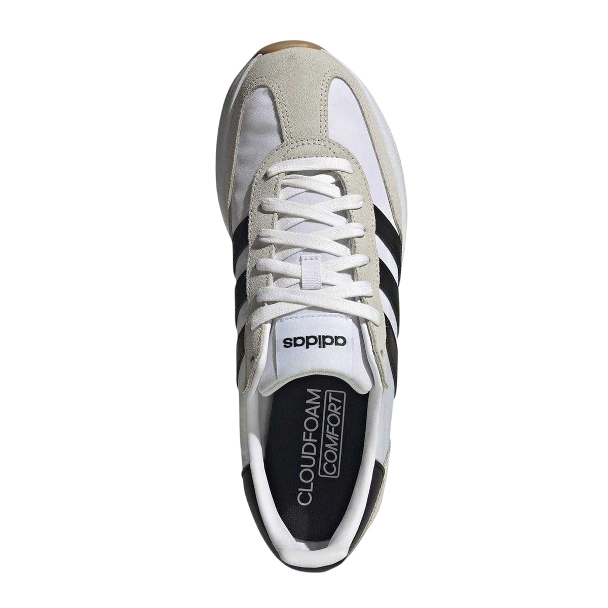 White-Black - Lifestyle - Adidas Mens Run 70s 2.0 Stripes Leather Trainers