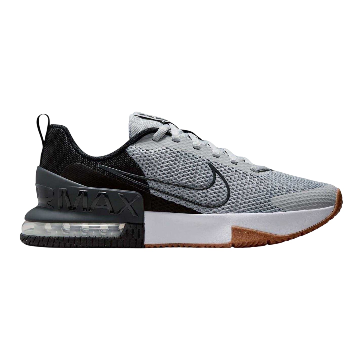 Grey-Black - Front - Nike Mens Alpha Air Cushioned Trainers