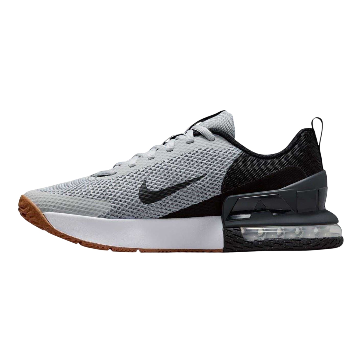 Grey-Black - Side - Nike Mens Alpha Air Cushioned Trainers