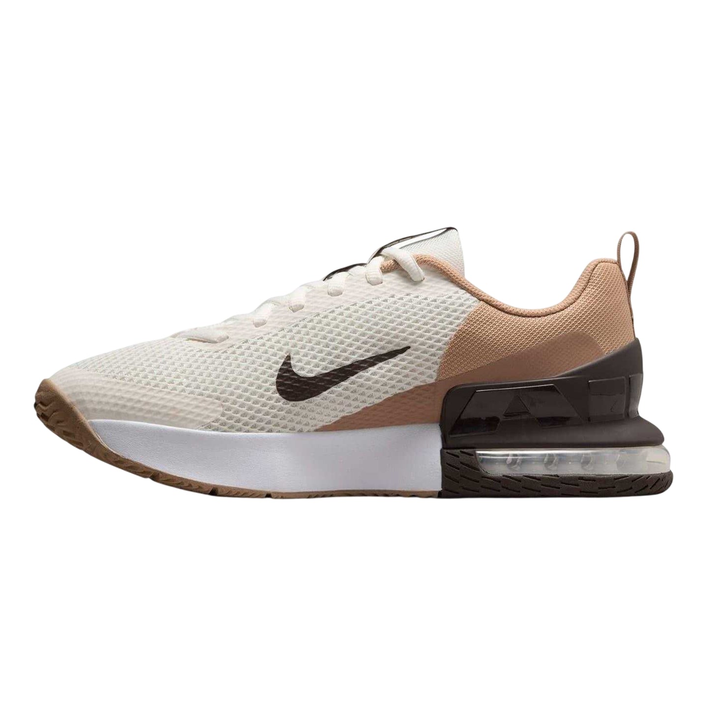 Sail-Brick Brown - Side - Nike Mens Alpha Air Cushioned Trainers