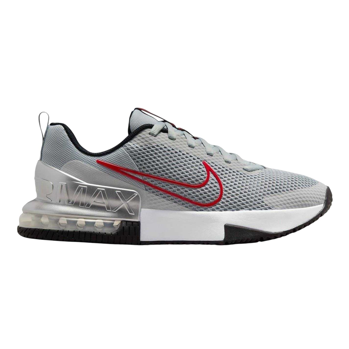 Silver-Red - Front - Nike Mens Alpha Air Cushioned Trainers