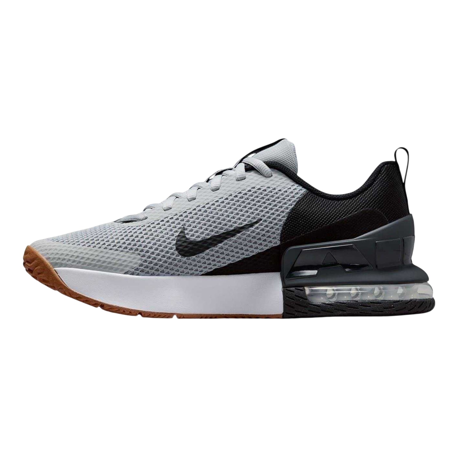 Smoke-Black - Side - Nike Mens Alpha Air Cushioned Trainers