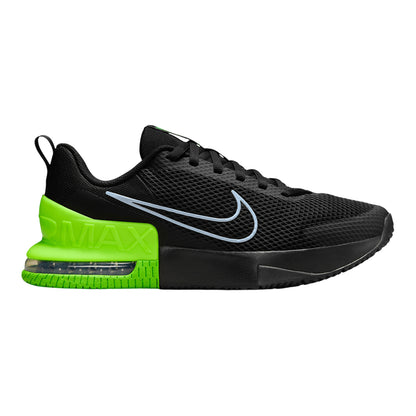 Black-Green - Front - Nike Mens Alpha Air Cushioned Trainers