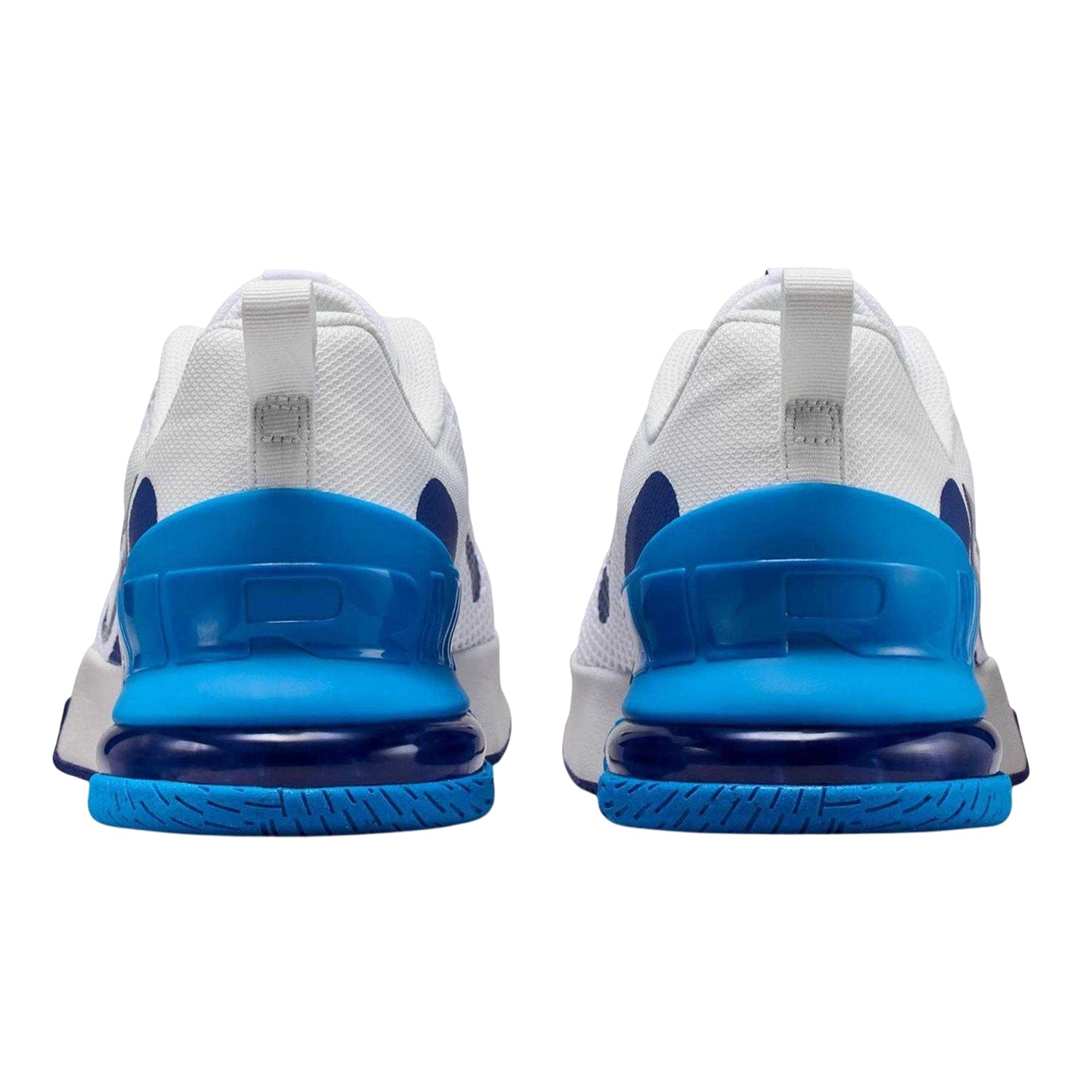 White-Royal Blue - Back - Nike Mens Alpha Air Cushioned Trainers
