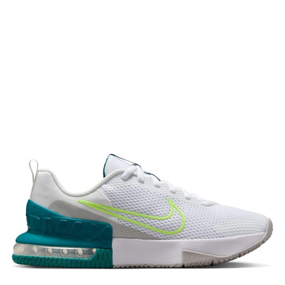 White-Lime - Front - Nike Mens Alpha Air Cushioned Trainers