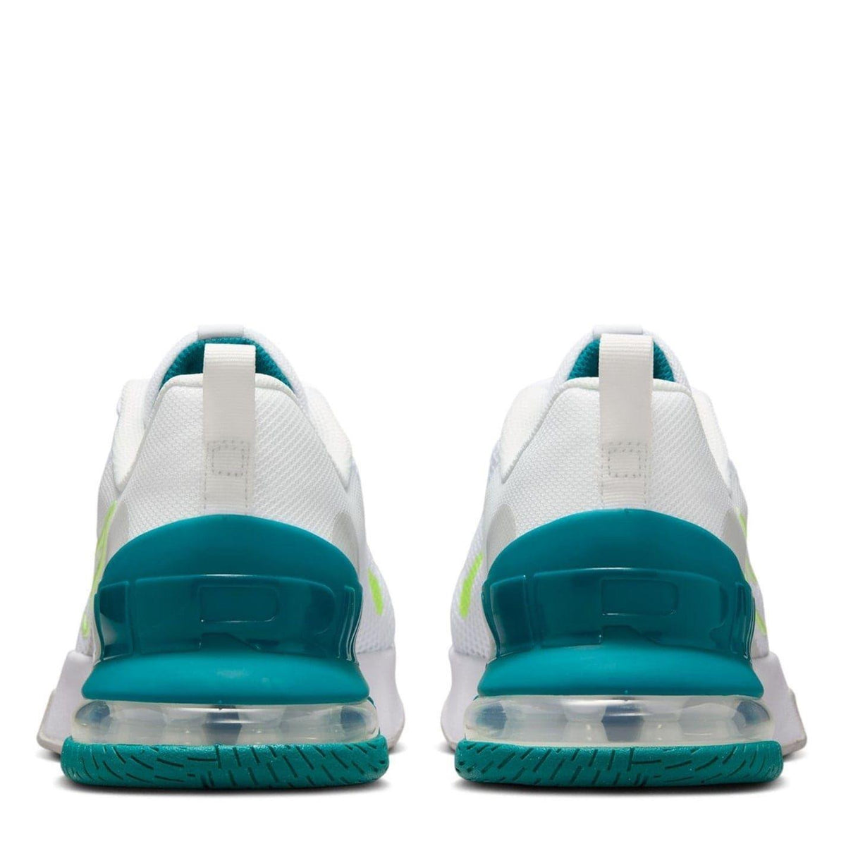 White-Lime - Pack Shot - Nike Mens Alpha Air Cushioned Trainers