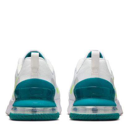 White-Lime - Pack Shot - Nike Mens Alpha Air Cushioned Trainers