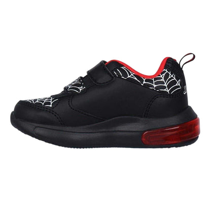 Blue - Side - Spider-Man Childrens-Kids Spider-Man Trainers