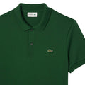 Green - Back - Lacoste Mens Pima Cotton Regular Polo Shirt