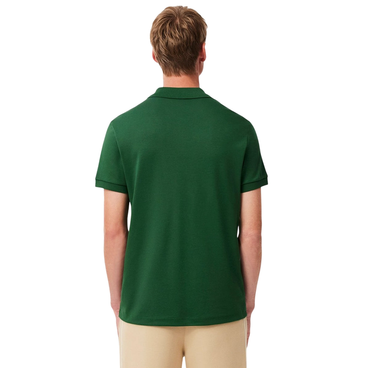 Green - Lifestyle - Lacoste Mens Pima Cotton Regular Polo Shirt