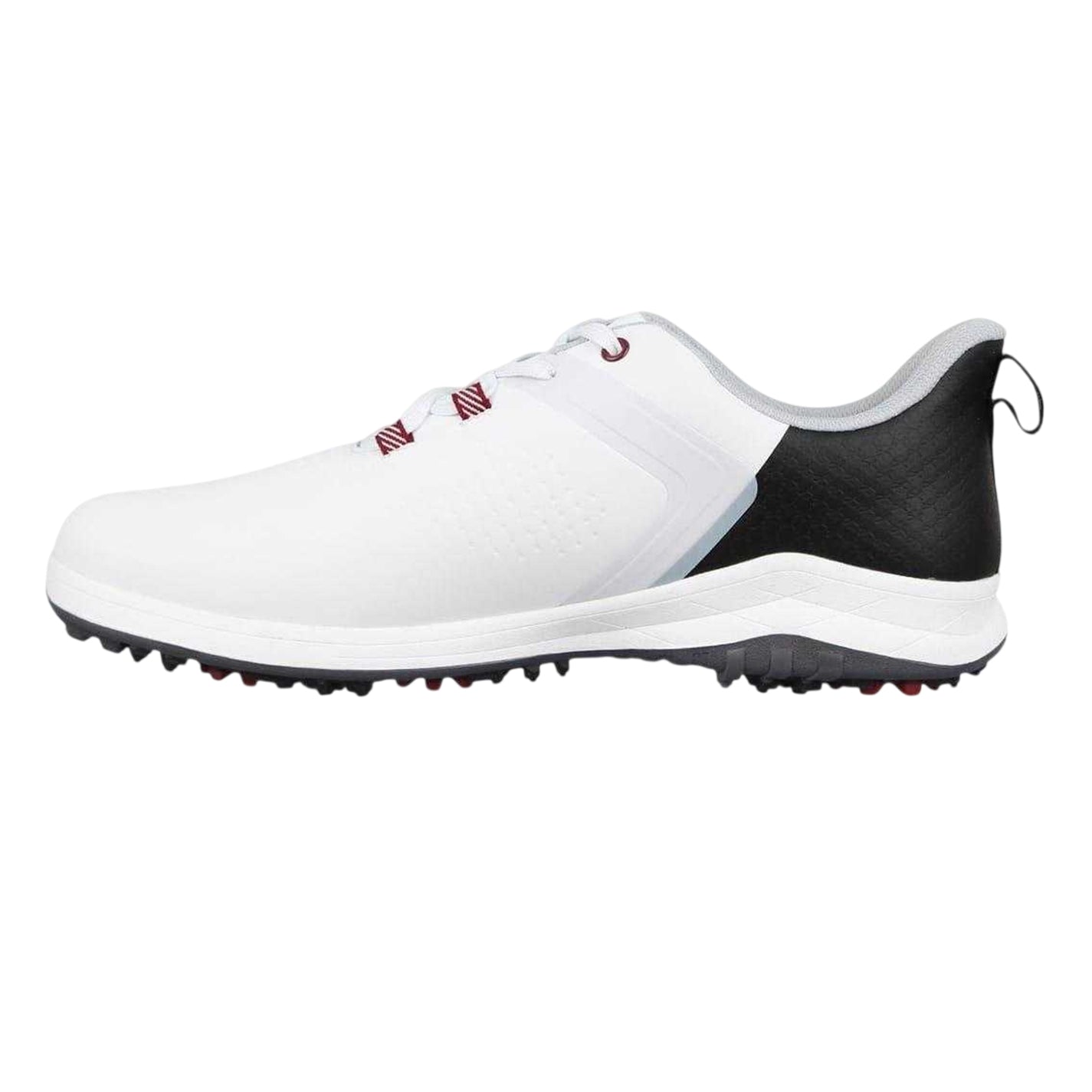 White-Black - Lifestyle - Slazenger Mens V Series Spiked Golf Shoes
