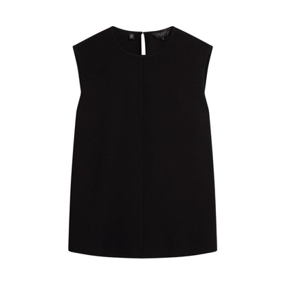 Black - Front - Ted Baker Womens-Ladies Plain Sleeveless Shirt