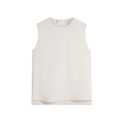 Ivory - Front - Ted Baker Womens-Ladies Plain Sleeveless Shirt