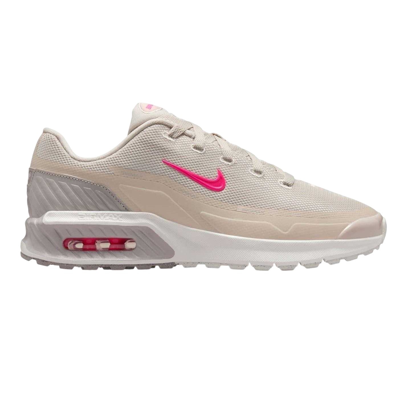 Bone-Pink - Front - Nike Womens-Ladies Air Max Bia Trainers