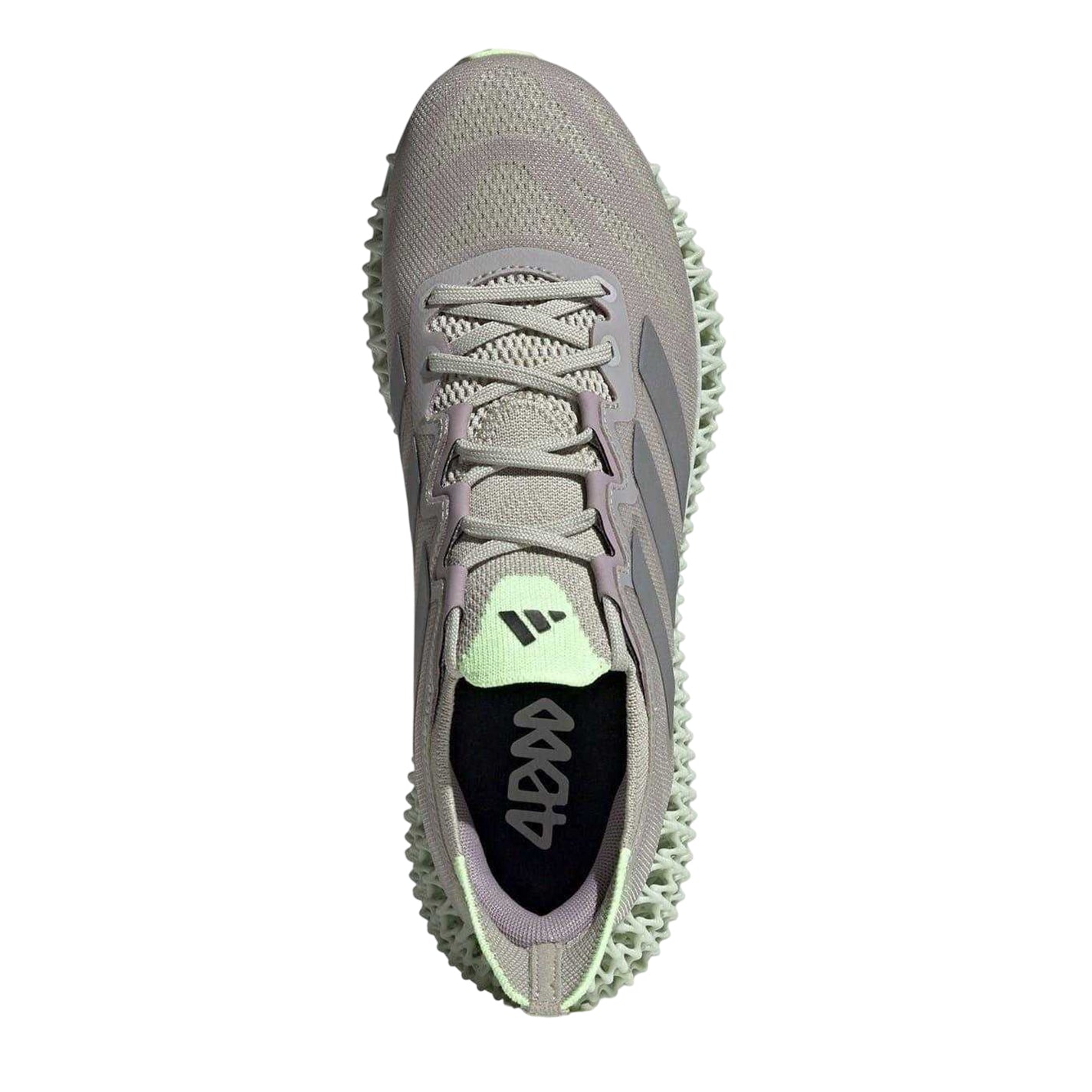 Grey - Lifestyle - Adidas Womens-Ladies 4DFWD 3 Running Trainers