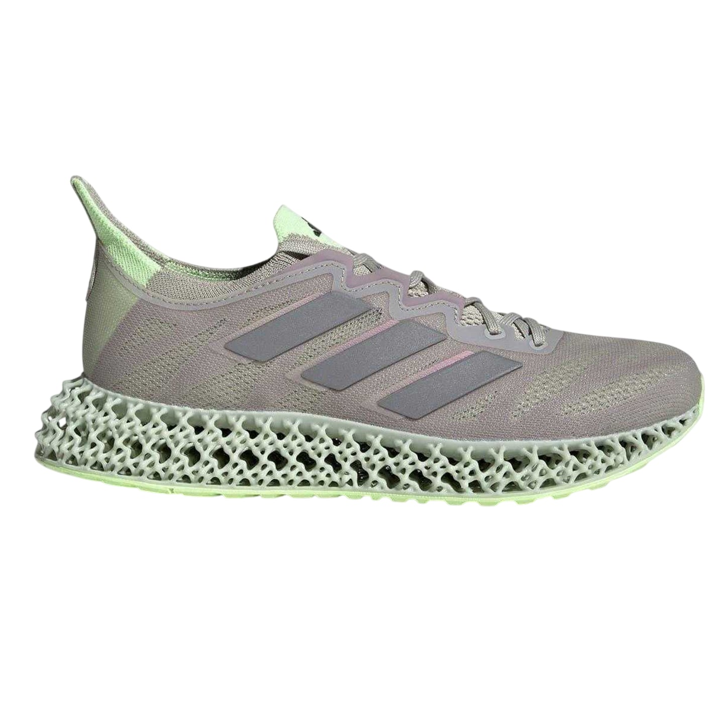 Grey - Front - Adidas Womens-Ladies 4DFWD 3 Running Trainers
