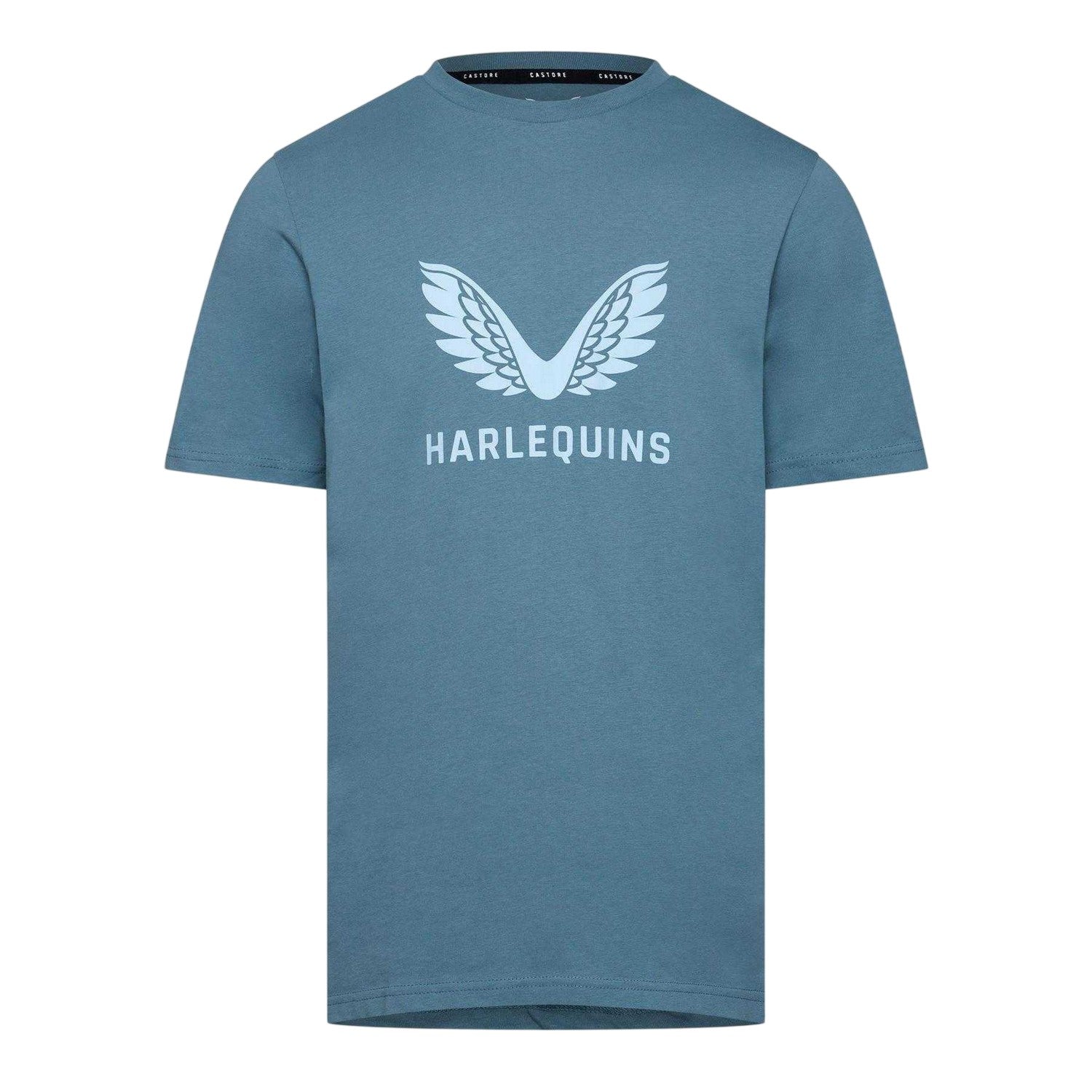 Bluestone - Front - Castore Mens Harlequins F.C. Wings T-Shirt