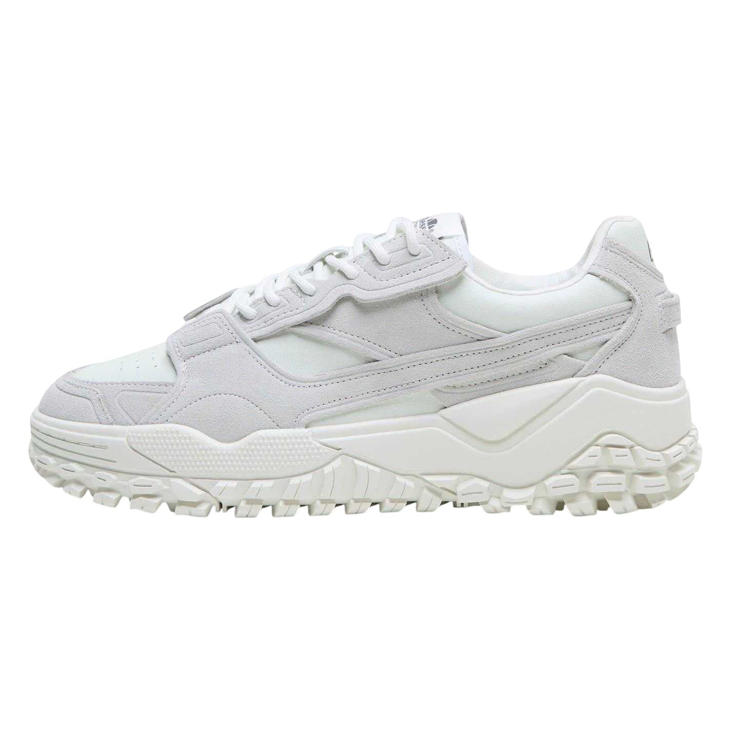 White - Side - Ellesse Mens Classic Leather Trainers