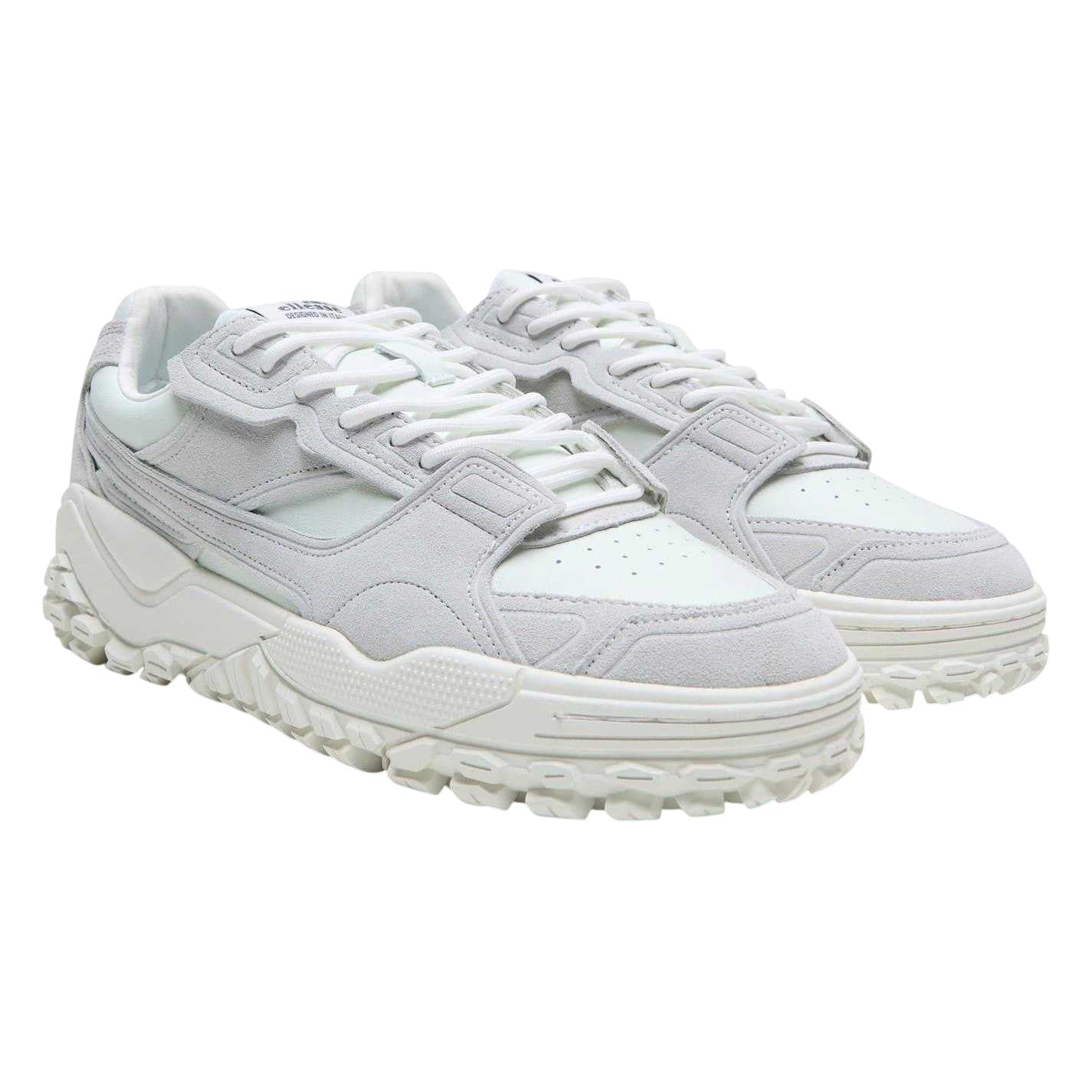 White - Lifestyle - Ellesse Mens Classic Leather Trainers